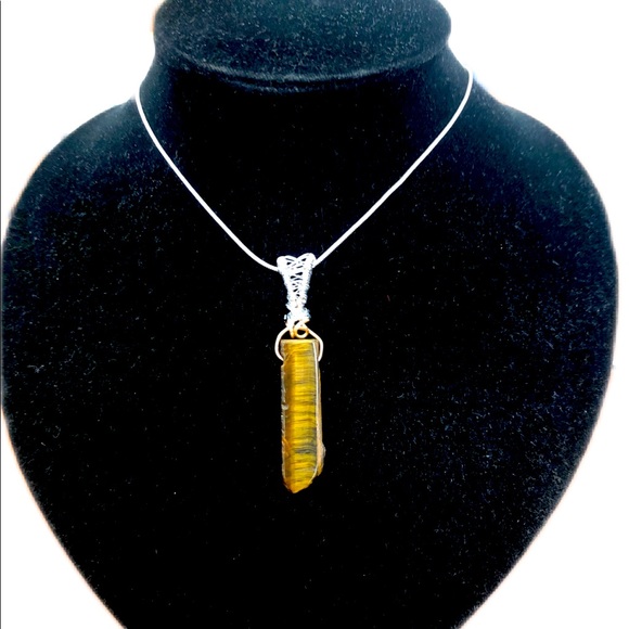 MJ original- Tigers Eye pendant - Picture 1 of 5